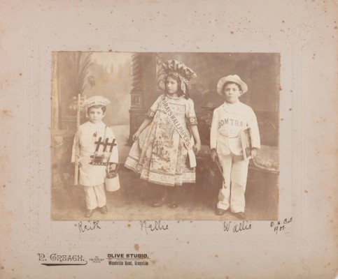 Photo of children in dress up clothes