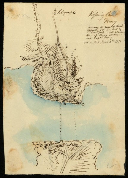 Sketch of Kissing Point Ferry