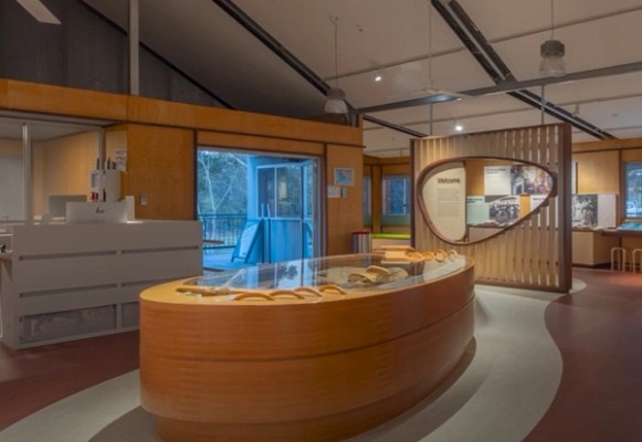 Inside the Rouse Hill Visitor Centre