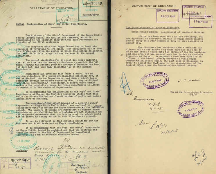 digitised school file
