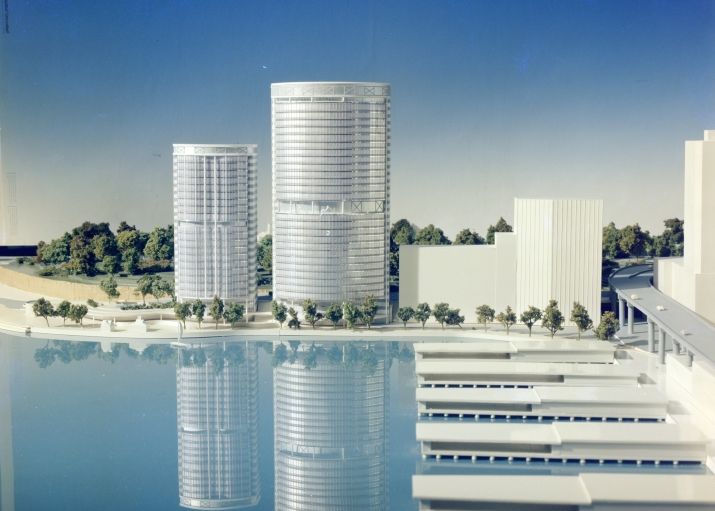 ‘Circular Quay scheme model, February 1988’,