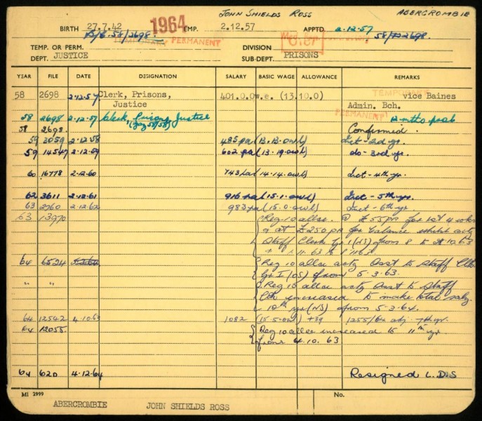 Digitised employment card