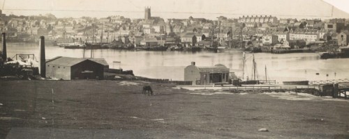 1870 view of Darling Harbour from Pyrmont