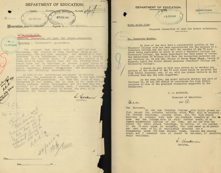 digitised school file