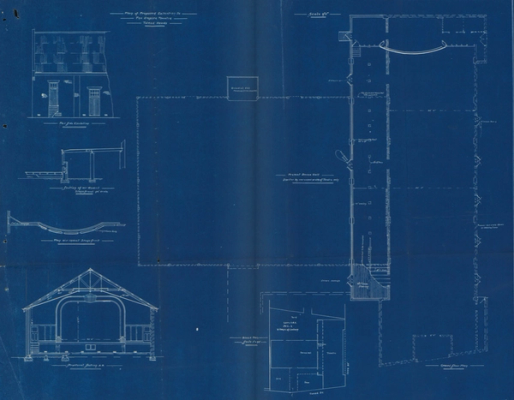 screenshot of page from digitised theatre file