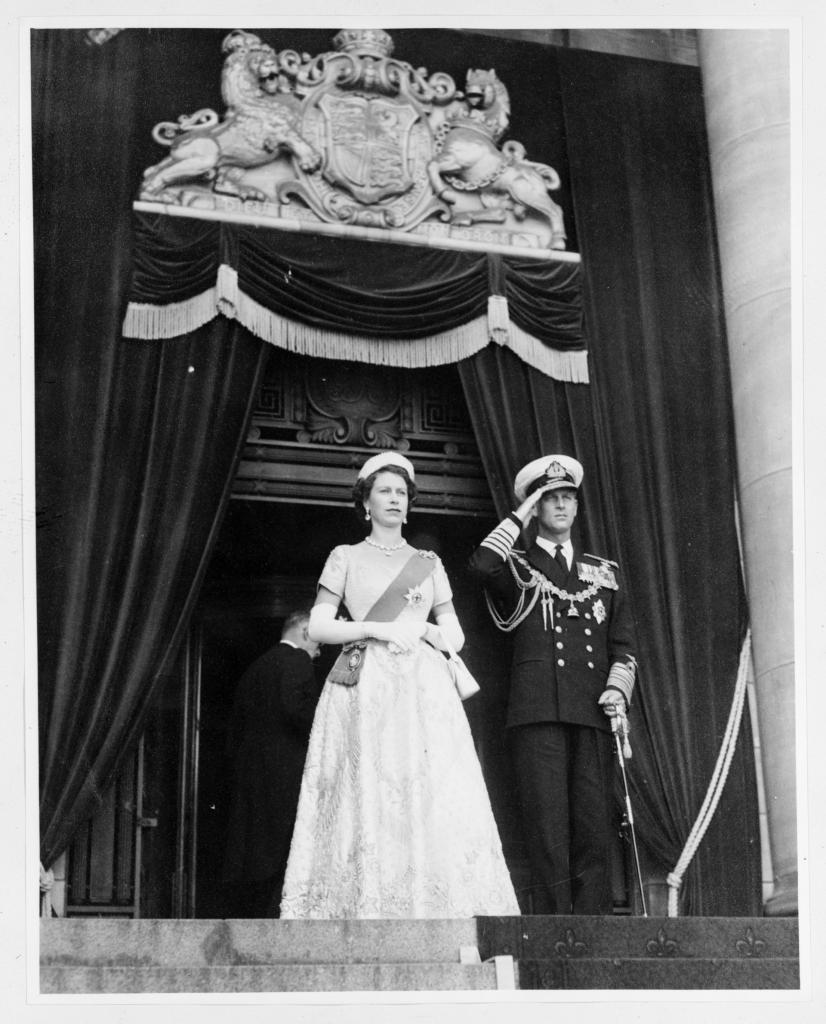 Queen Elizabeth II and the Duke of Edinburgh