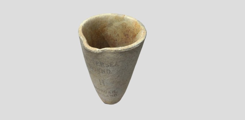 3D model of a stone object