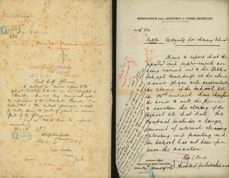 digitised school file