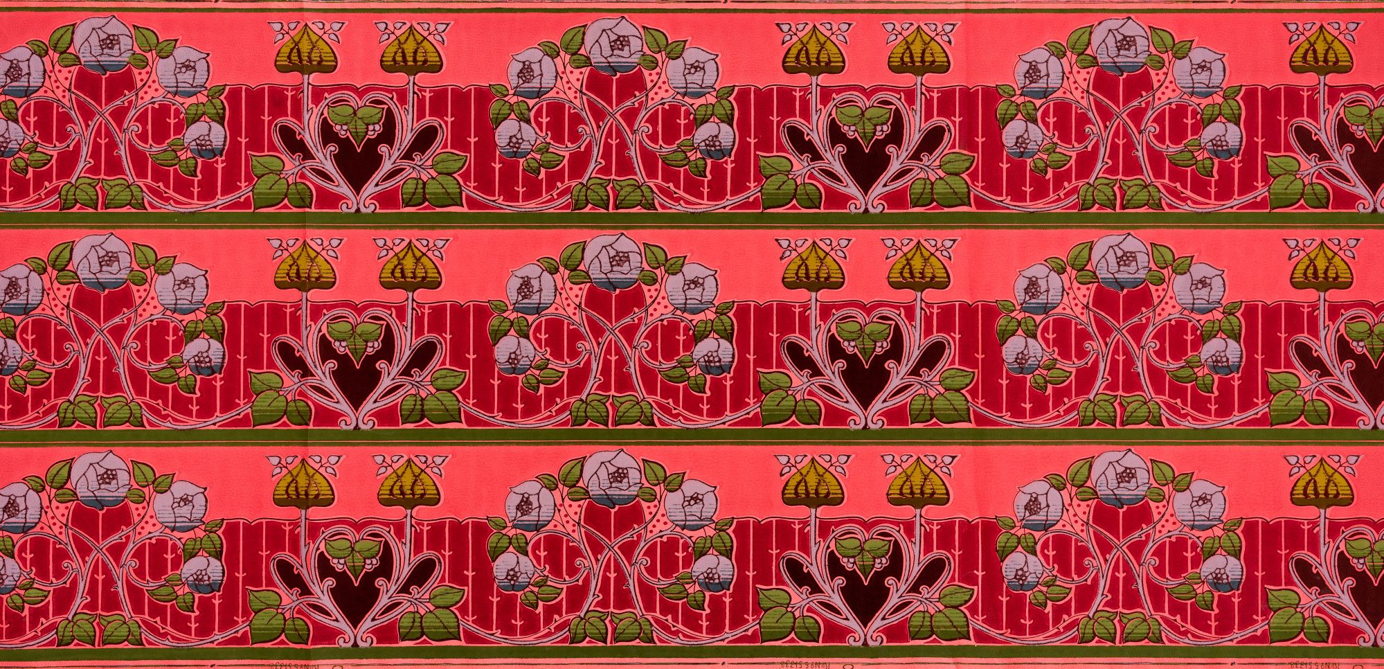 A wallpaper frieze