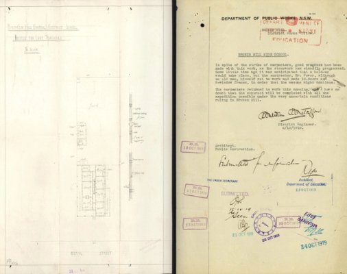 digitised school file