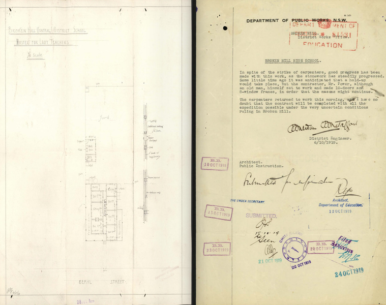 digitised school file
