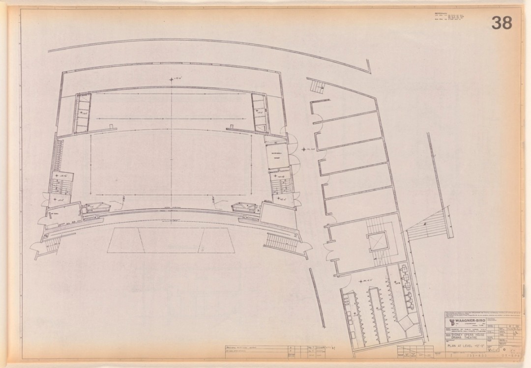 Plan of the theatre