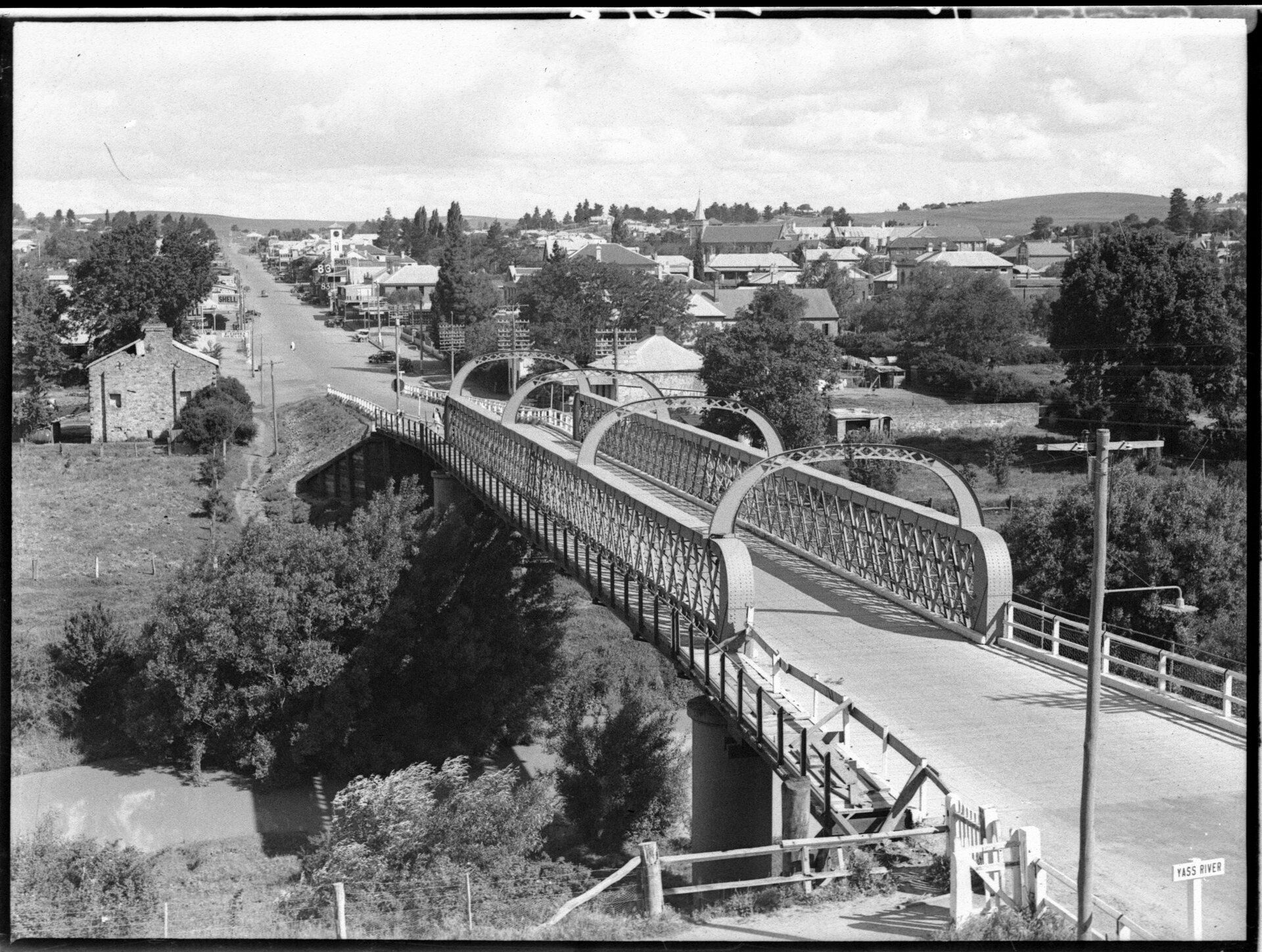 Bridge leading into the town of Yass