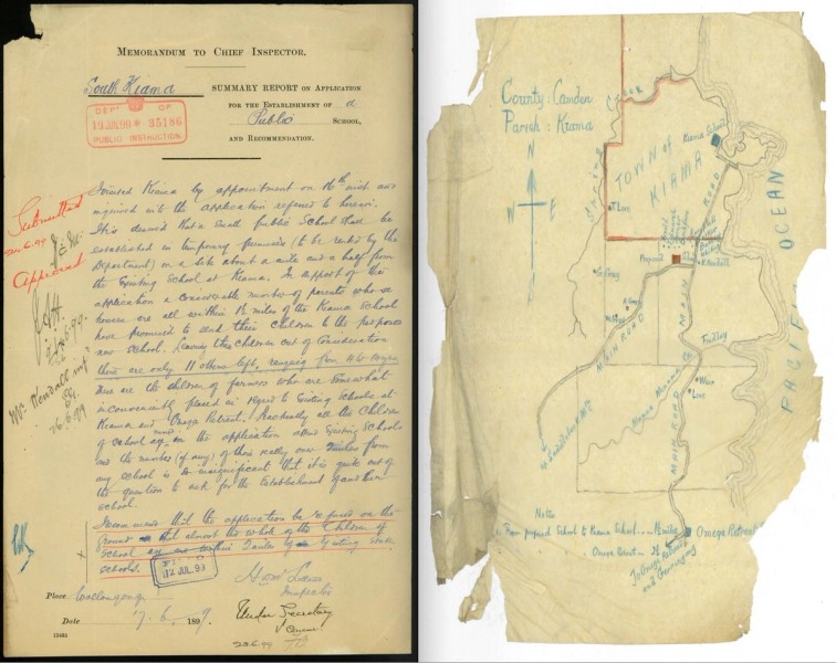 page and plan from the file