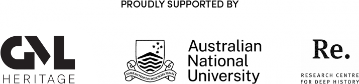 GML Heritage and ANU Logos