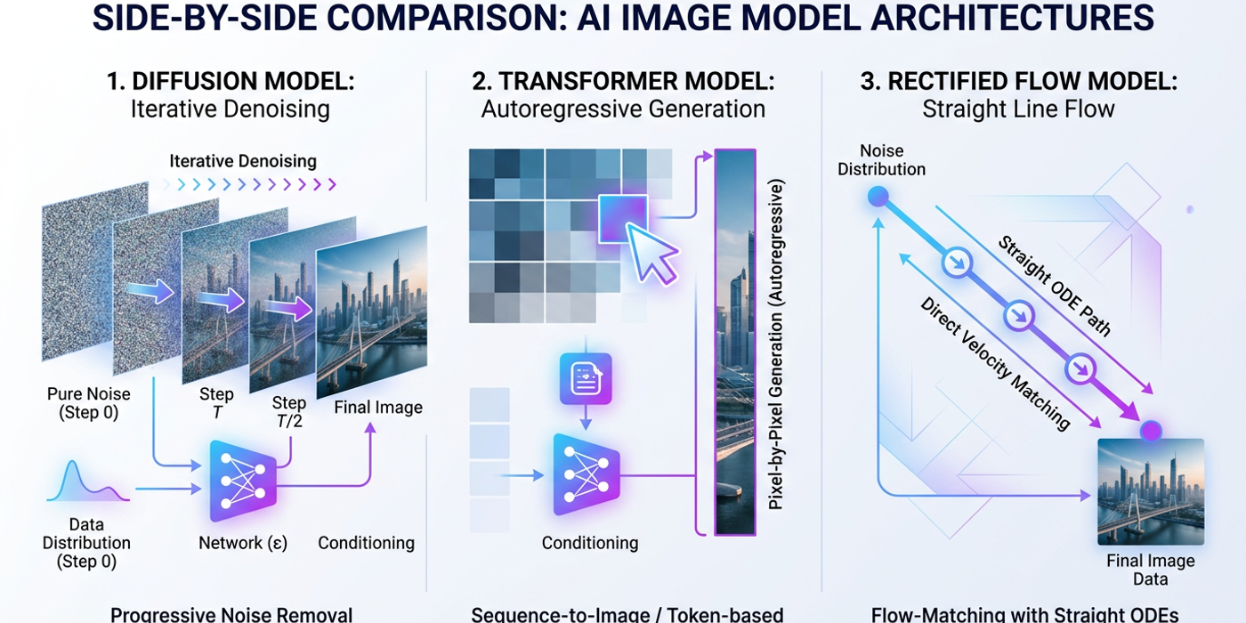 AI Image Model Architectures 2026: Diffusion, Transformers & Beyond