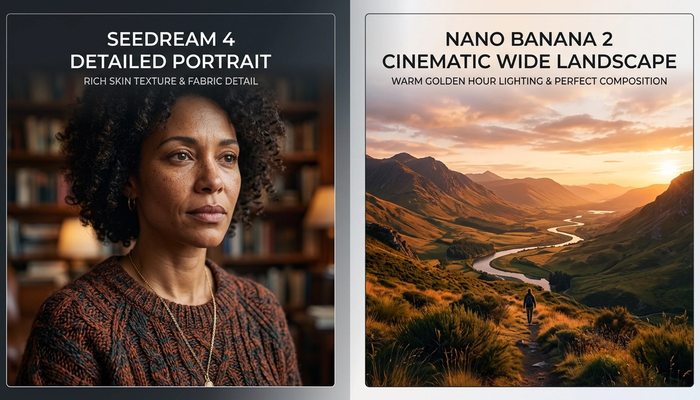 Seedream 4 vs Nano Banana 2 — Which AI Image Model Should You Choose?