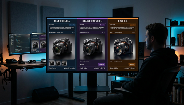 Flux Schnell vs Stable Diffusion vs DALL-E: Workflow Benchmarks 2026
