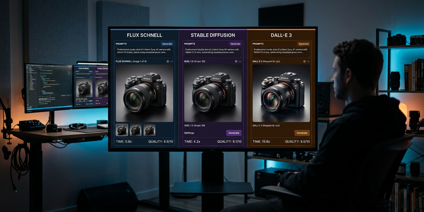 Flux Schnell vs Stable Diffusion vs DALL-E: Workflow Benchmarks 2026