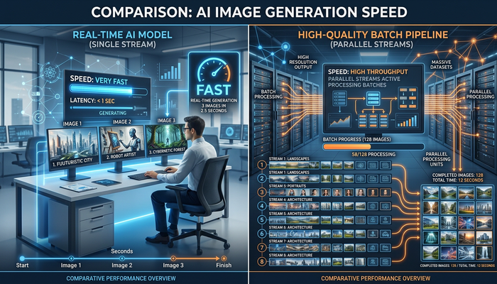 AI Image Speed in 2026: Matching Models to Your Workflow Tempo