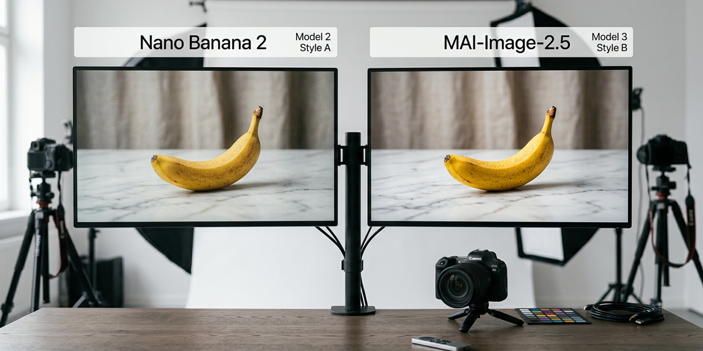 Microsoft MAI-Image-2.5 Matches Nano Banana 2 — What Creators Need to Know