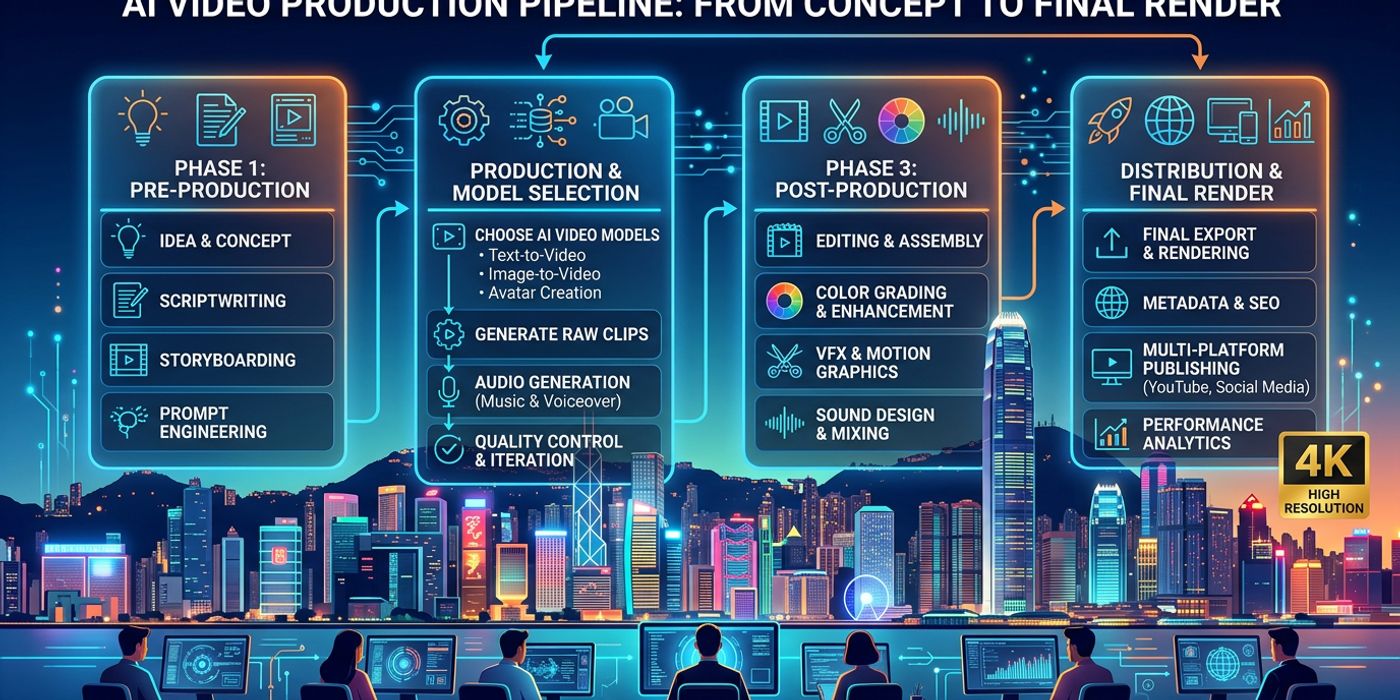 AI Video Production in Late 2026: End-to-End Workflow for Creators