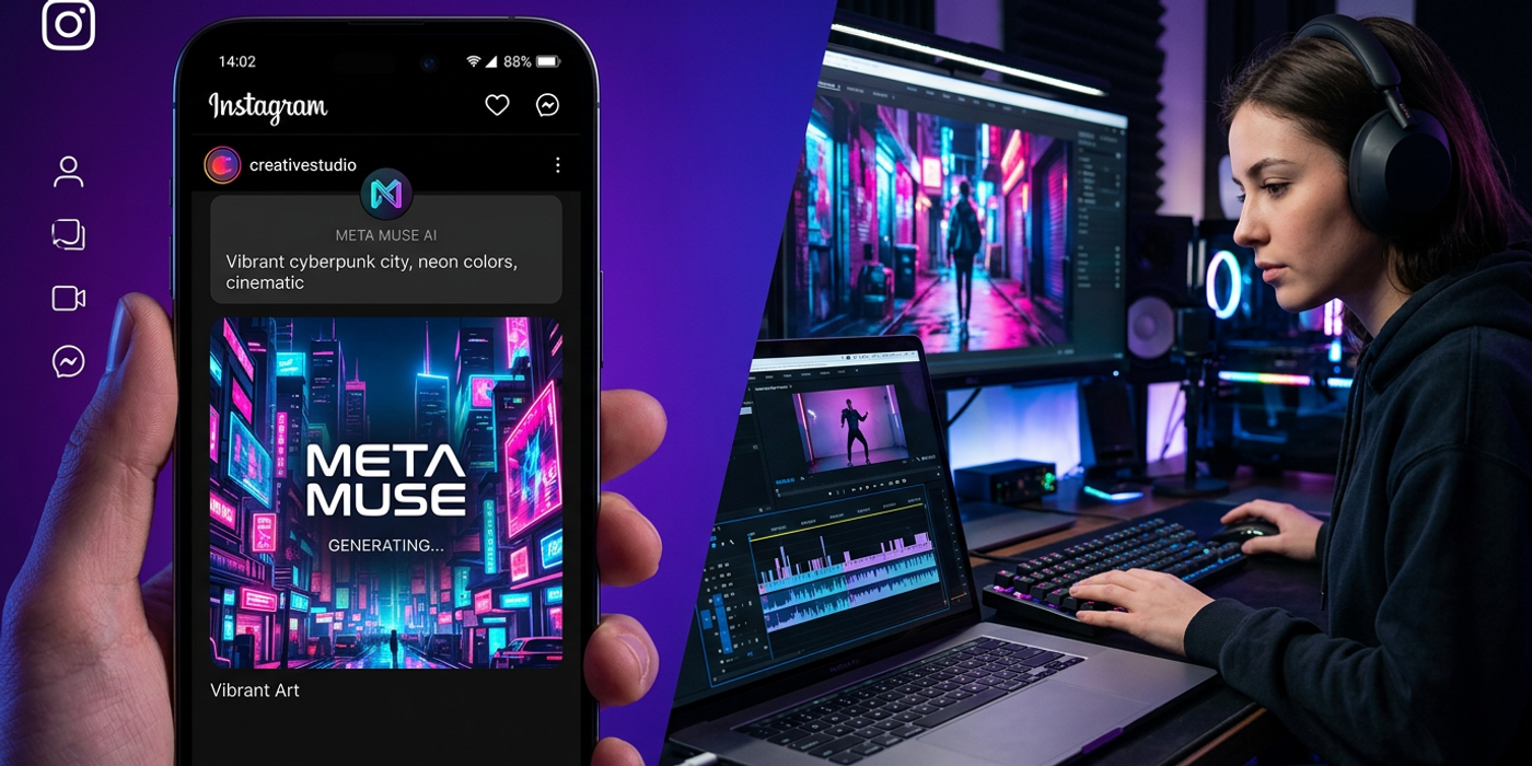 Meta Launches Muse Image and Muse Video — AI Generation in Instagram
