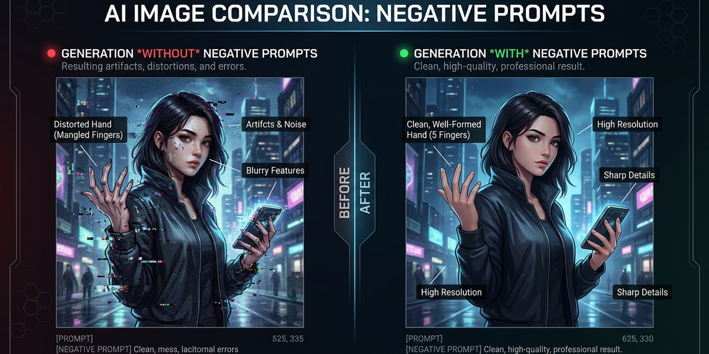 Negative Prompts in 2026: Advanced Techniques Every AI Creator Needs