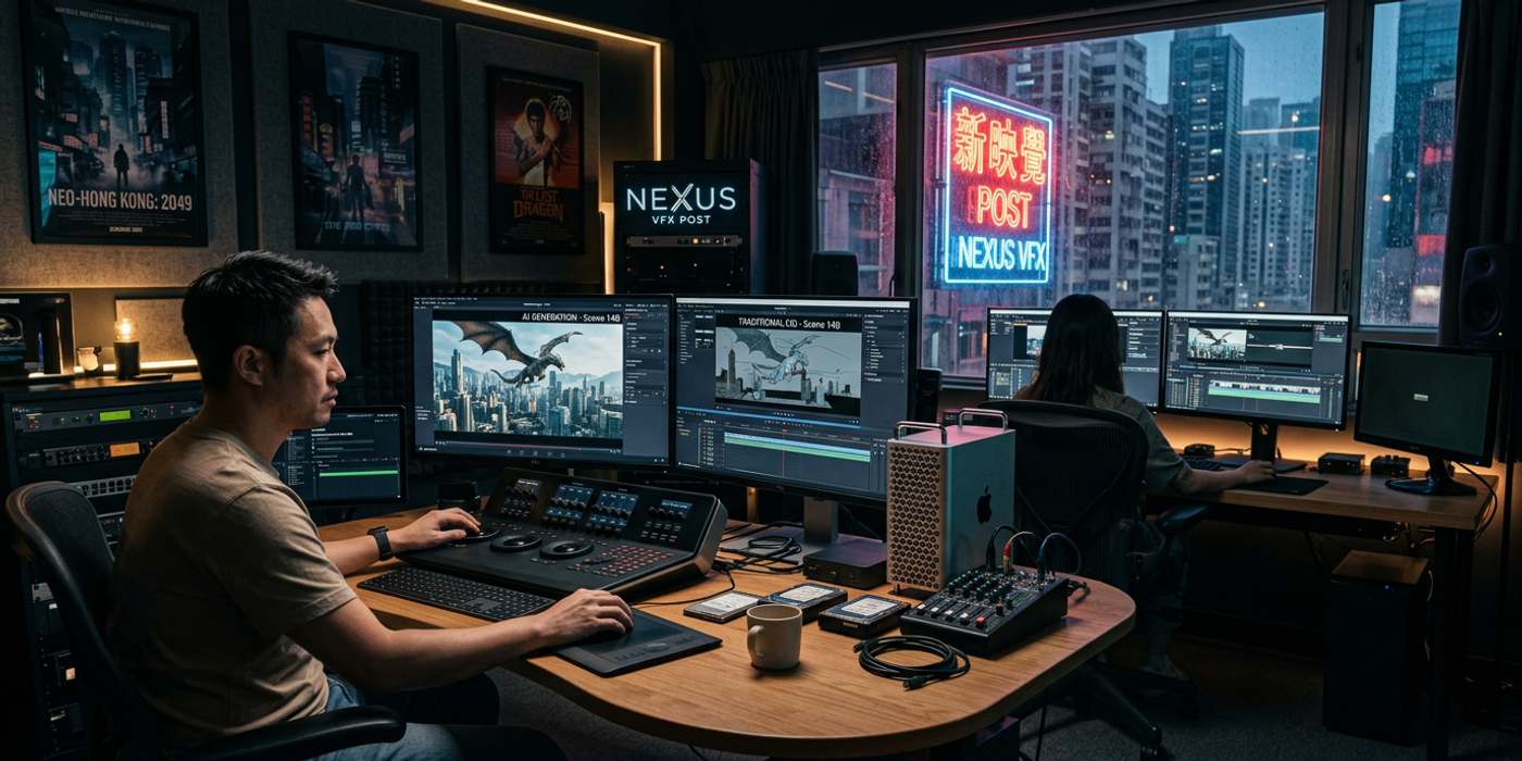 AI Meets Traditional VFX: Hong Kong Film Post-Production in 2026