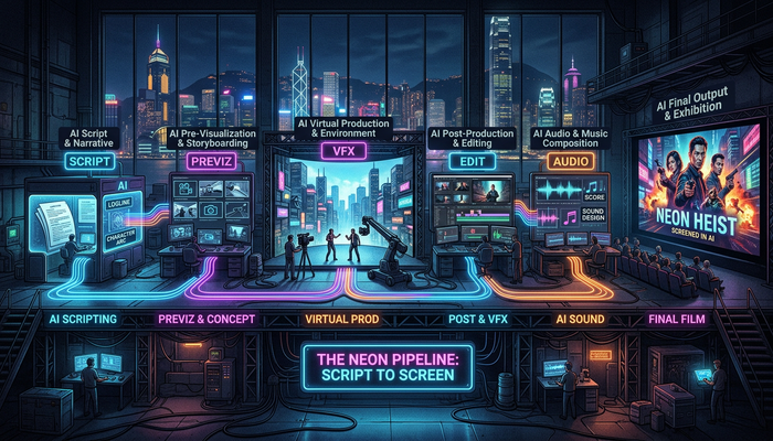 AI Film Production Pipelines in Late 2026: Script-to-Screen Workflows