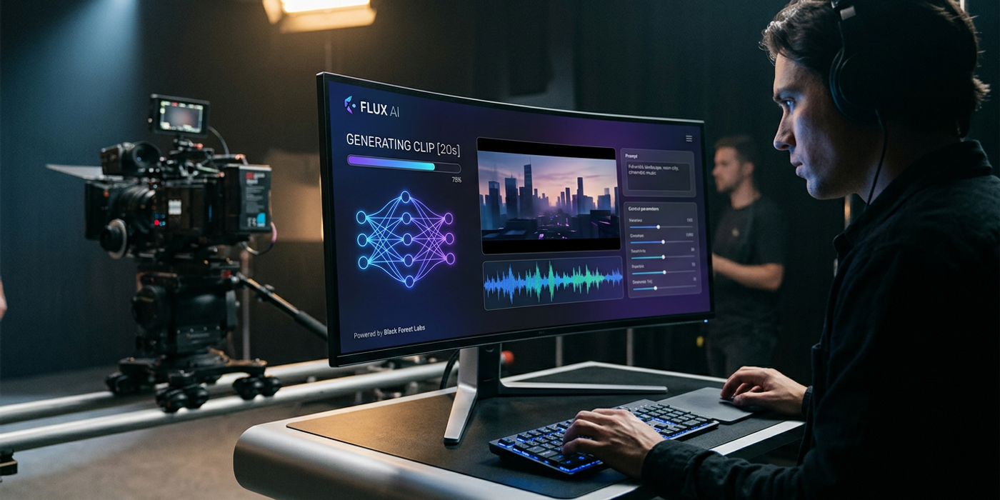 FLUX 3 Video Goes GA — 20s Clips with Native Audio for HK Creators