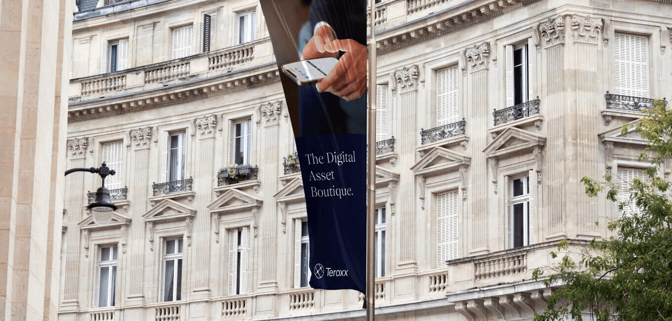 Teroxx boutique building with The Digital Asset Boutique banner