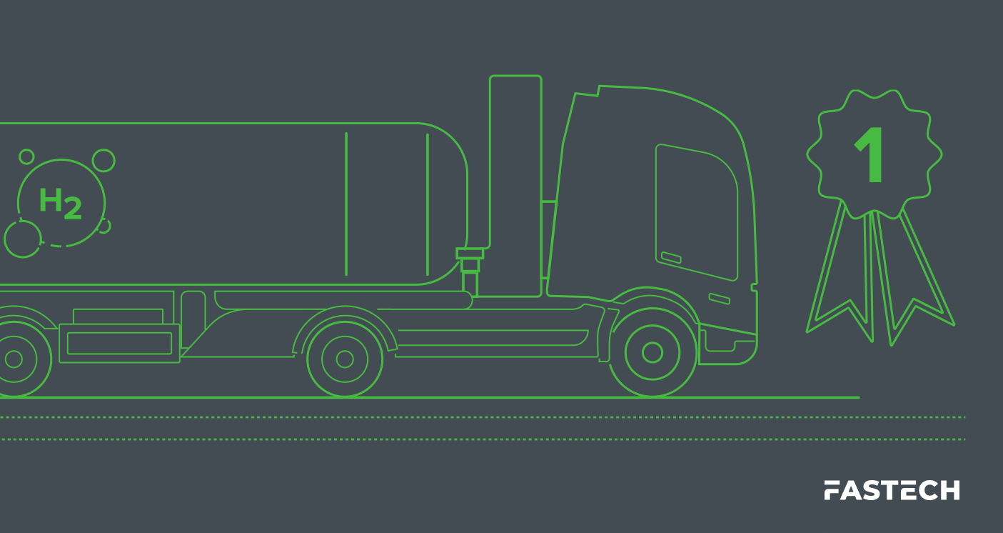 Heavy-Duty Hydrogen Truck Sets New World Record: Over 1,800 Miles on One Fill