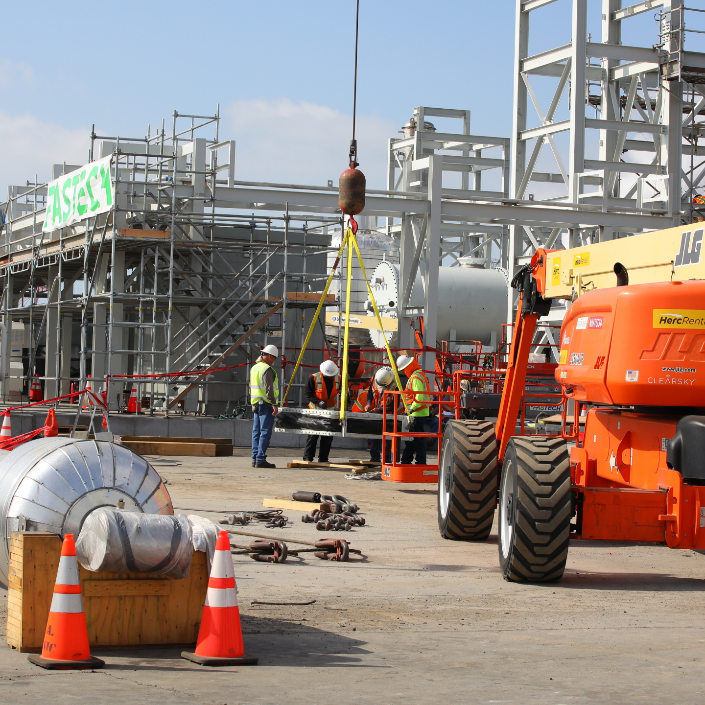 Fuel cell energy project, Long Beach, CA