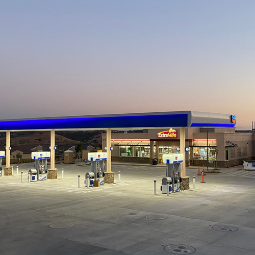 New Fuel Station Construction