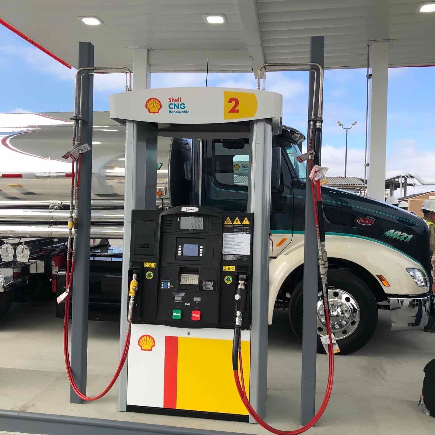 FASTECH Installs Shell’s First CNG Fueling Station