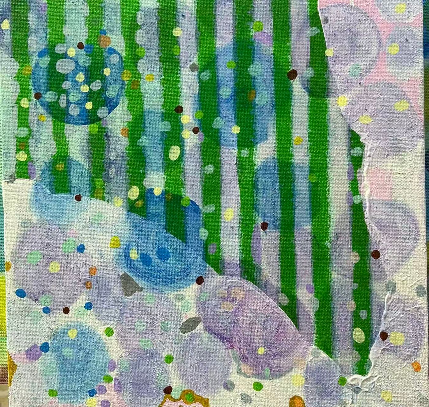 Striped Lotus Field