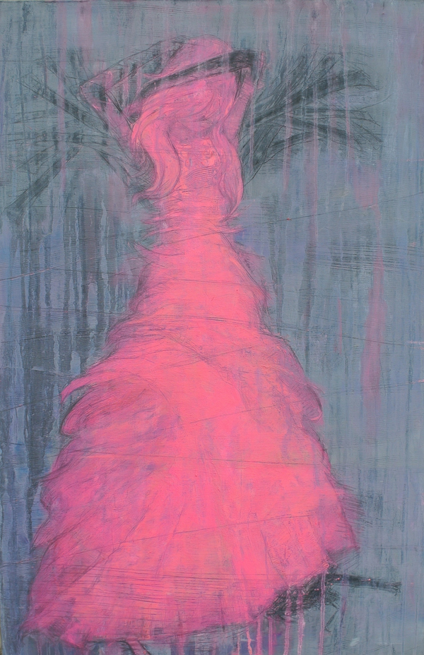 Pink Dress Study