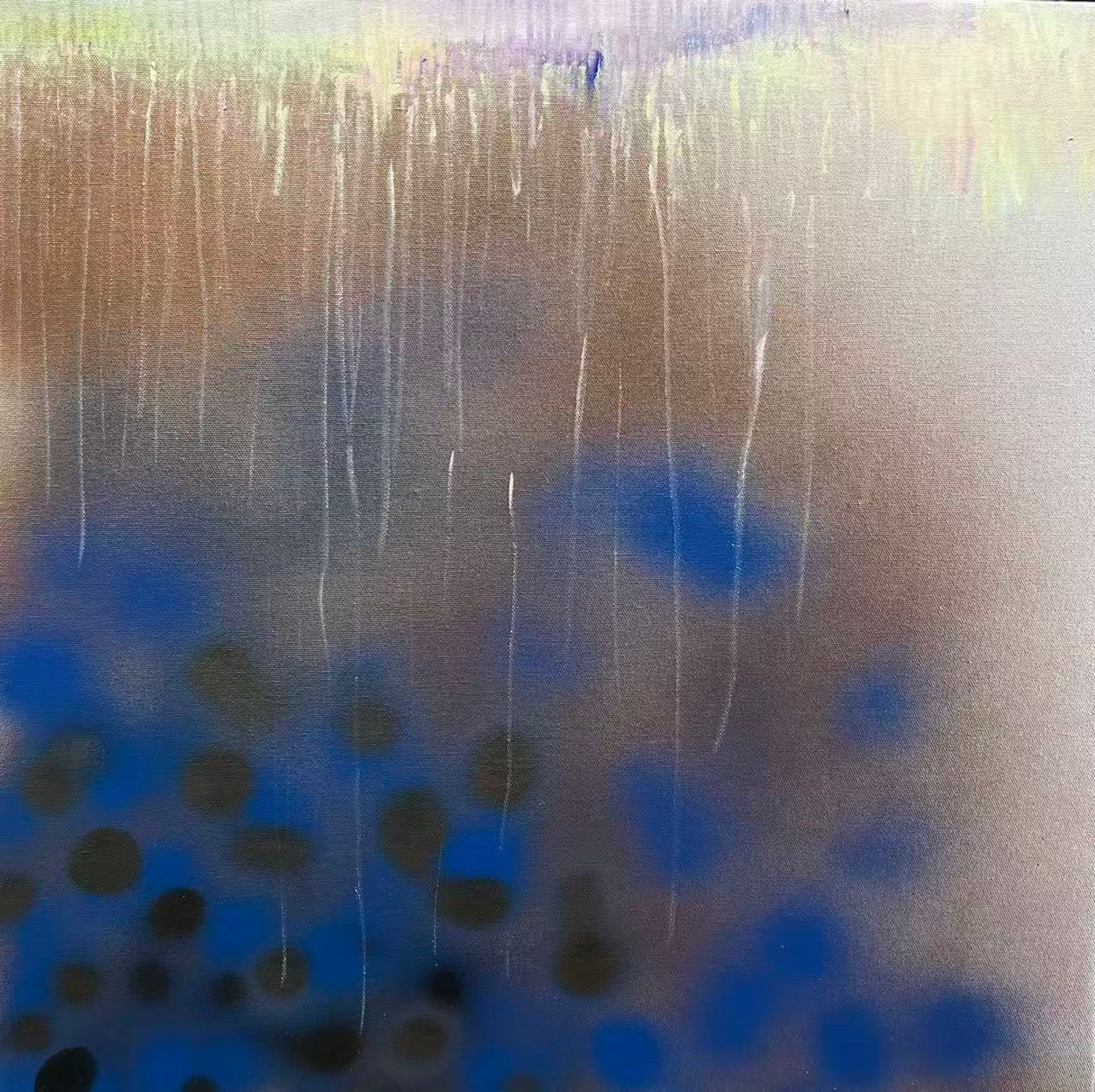 Blue Rain Veil