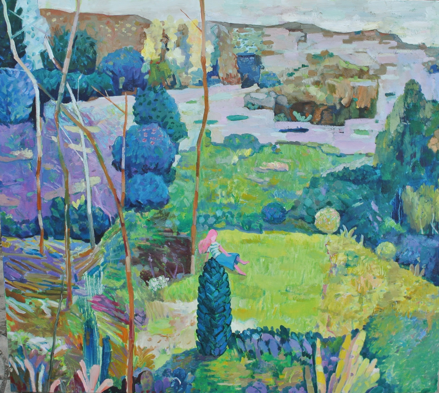 Hill Garden Afternoon