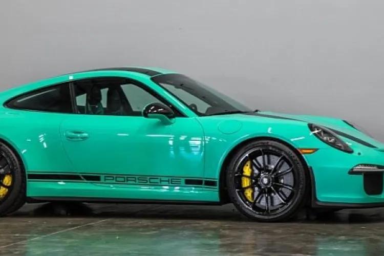 Jade Green  Porsche's bright teal color.