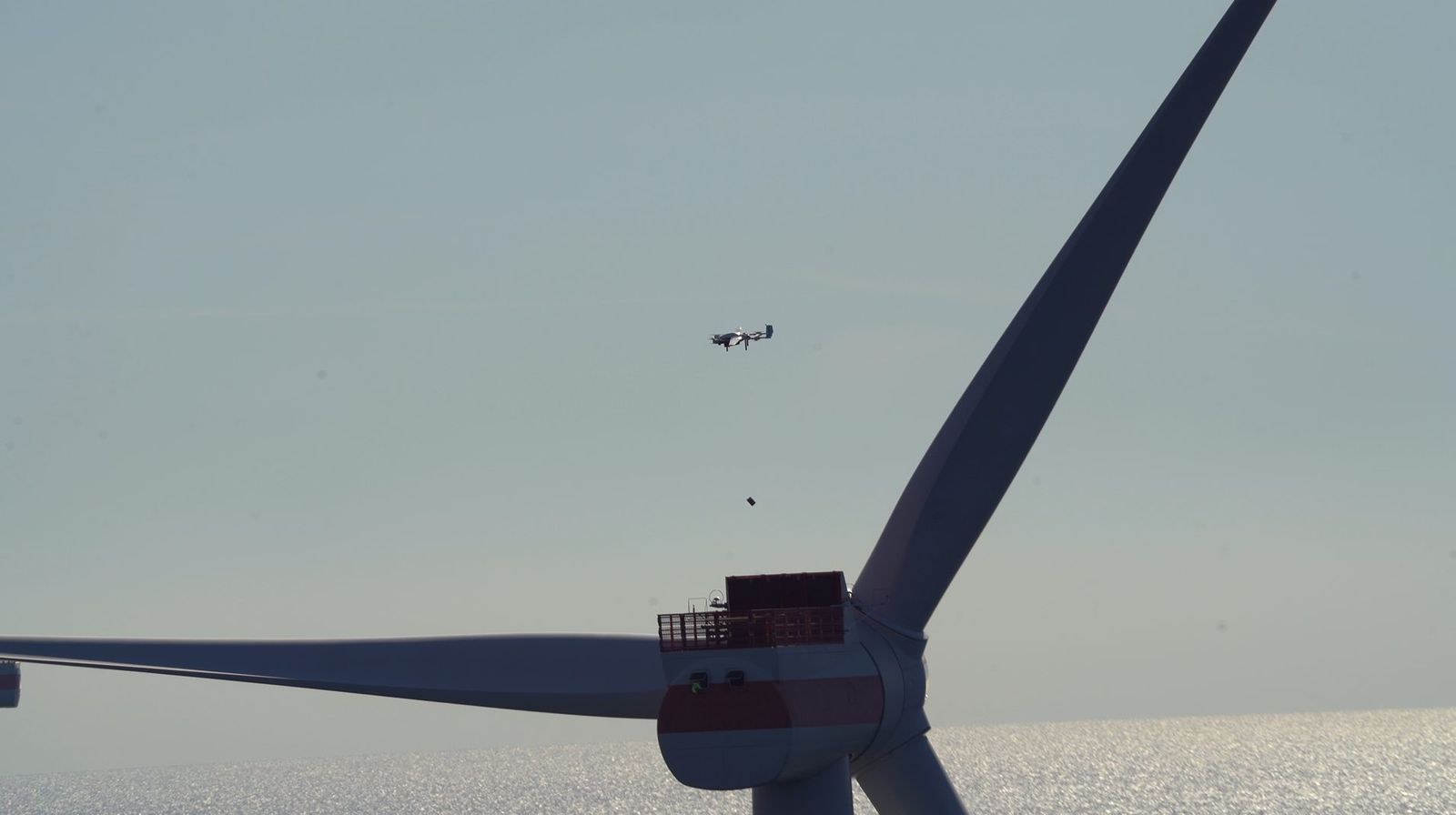 Germany's First Long-Range Drone Deliveries Reach Offshore Wind Turbines