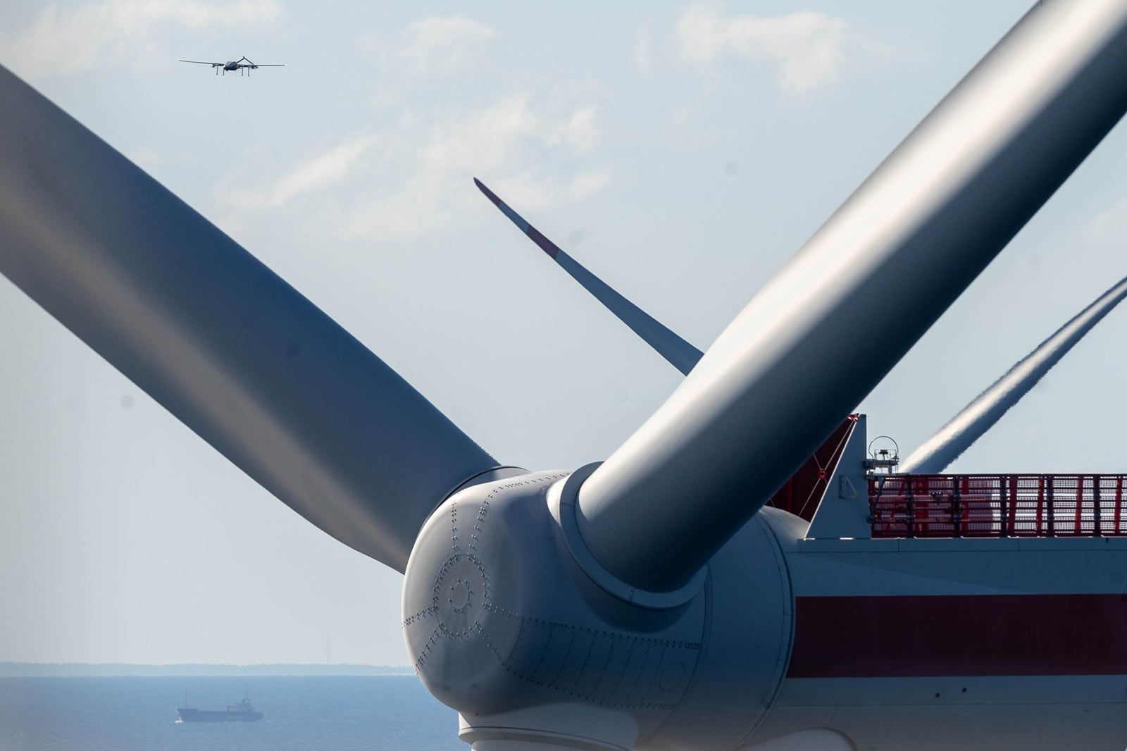 RWE successfully pioneers cargo drone operations at offshore wind farms