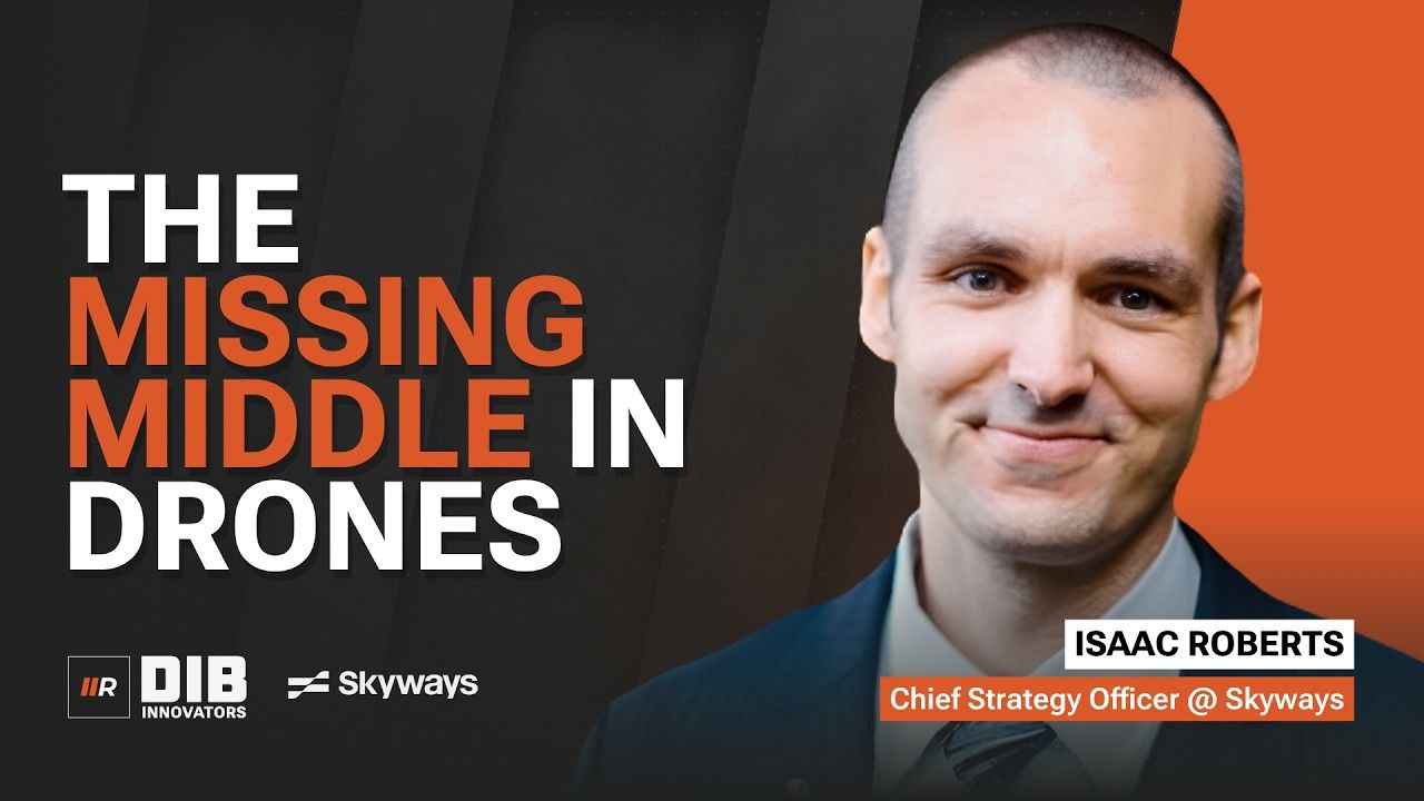 EP 109— Skyways' Isaac Roberts On Mass-Producing Autonomous Cargo Drones For Contested Logistics