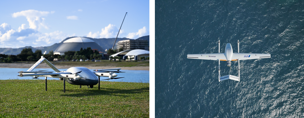 ANA HD completes long-distance medical supply drone delivery trials in Okinawa