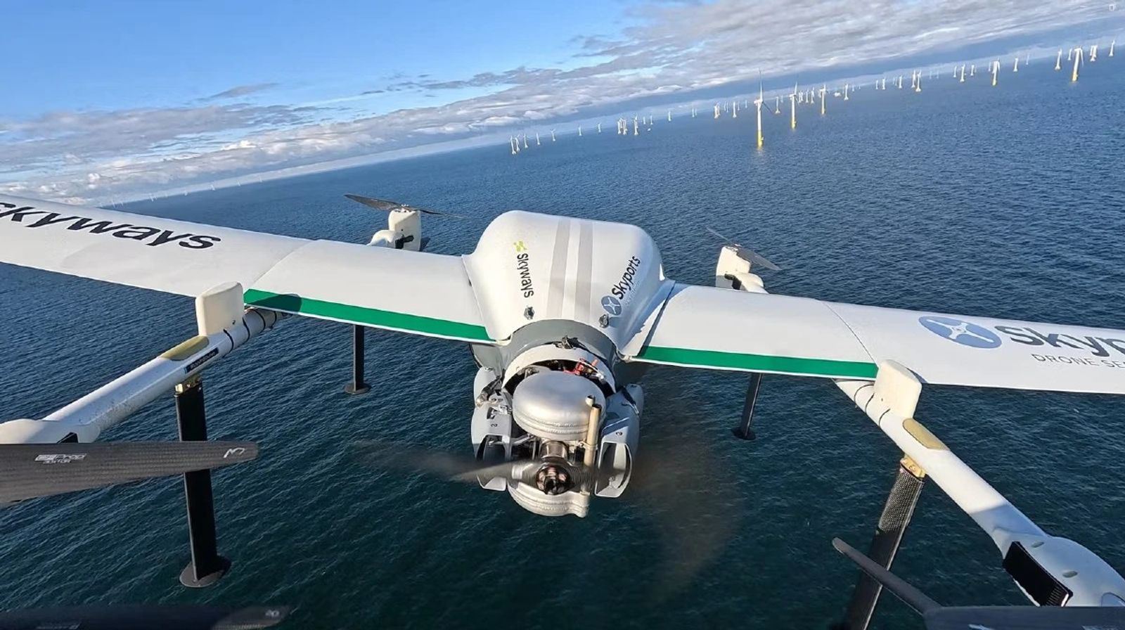 Milestone Story: Skyways Delivers Precision Under Pressure with Historic Long-range, Offshore Cargo Drop