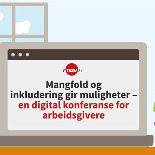Digital konferanse om mangfold og inkludering