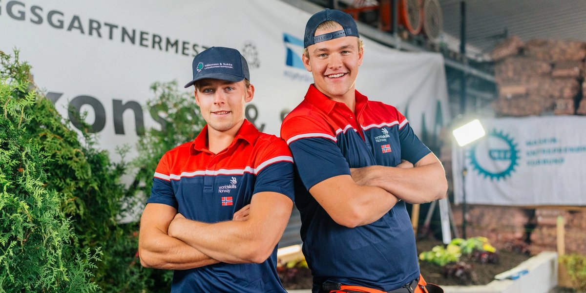 Jørgen Hansen Sukke og Fabian J. Skatvedt . Foto: TK Film AS