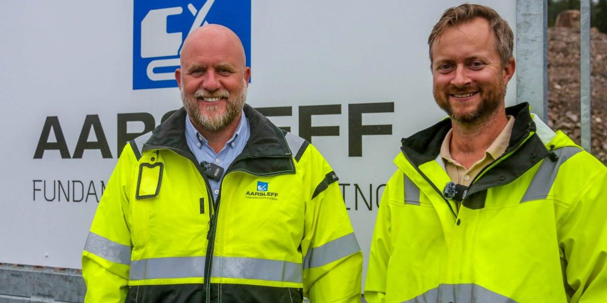 Daglig leder og faglig leder Lars Aulesjord (t.v.) og HR-leder Simen Sneltvedt Marklund.