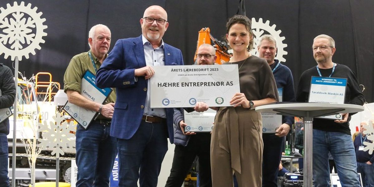 Årets lærebedrift er Hæhre Entreprenør